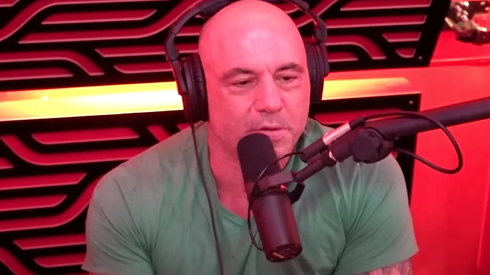 Joe Rogan in new podcast studio