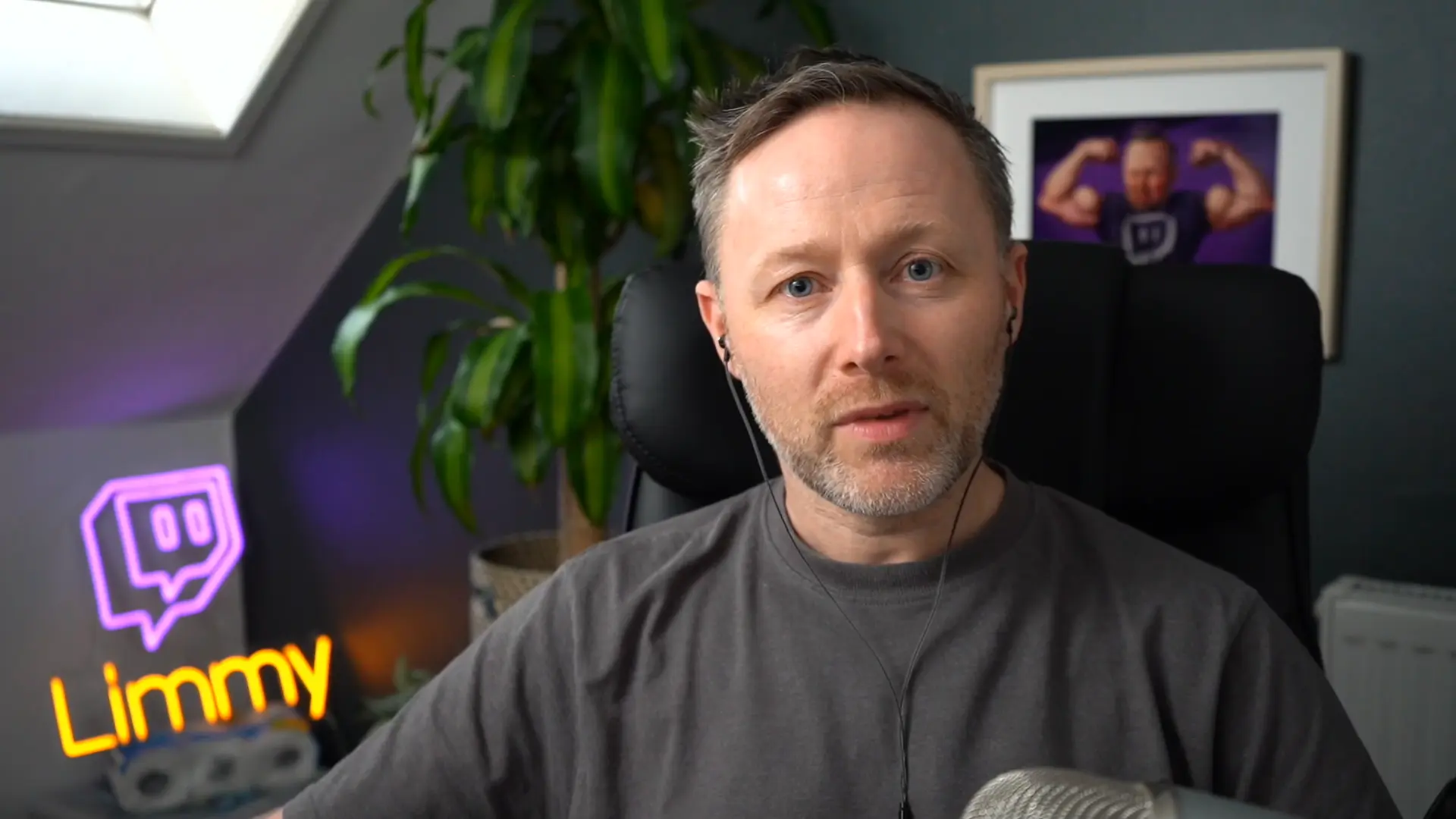 Limmy on Twitch stream