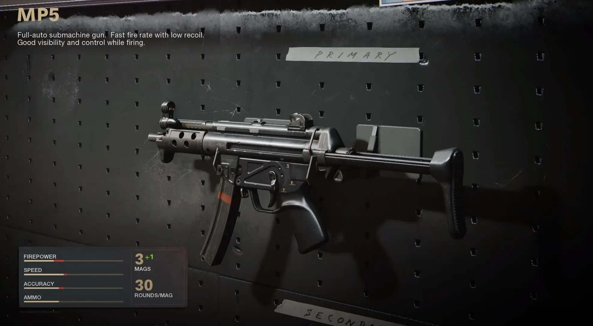 MP5 Black Ops Cold War