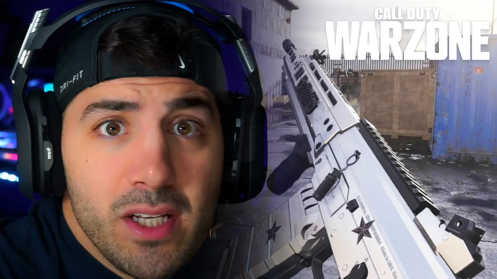 NICKMERCS Grau Warzone loadout.