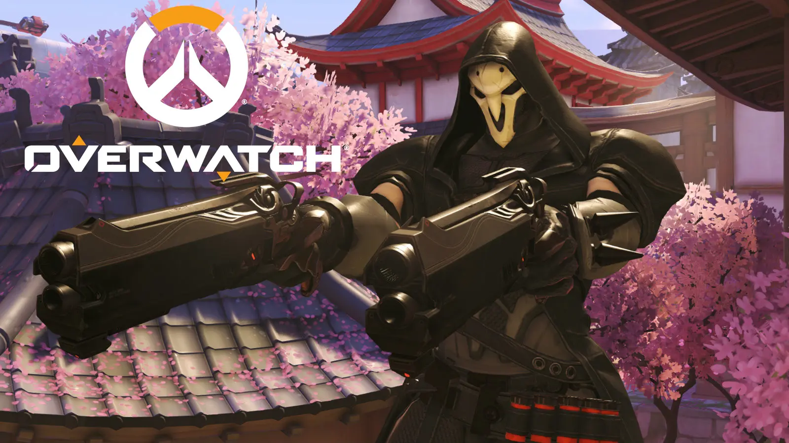 Reaper attacks on Hanamura in Overwatch