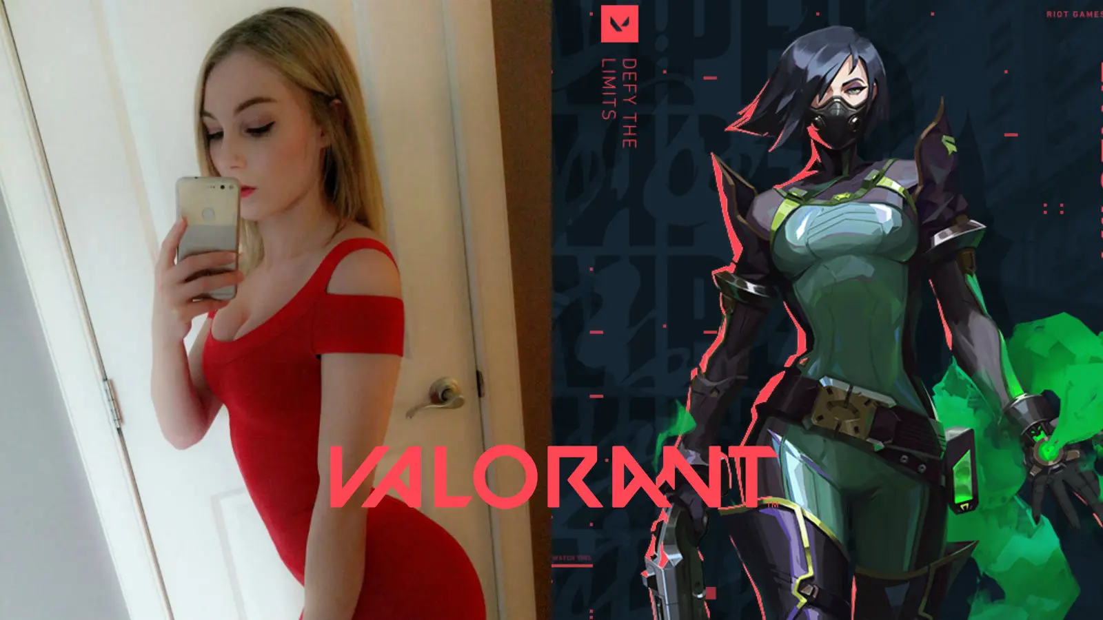 Twitch star STPeach and Valorant's Viper