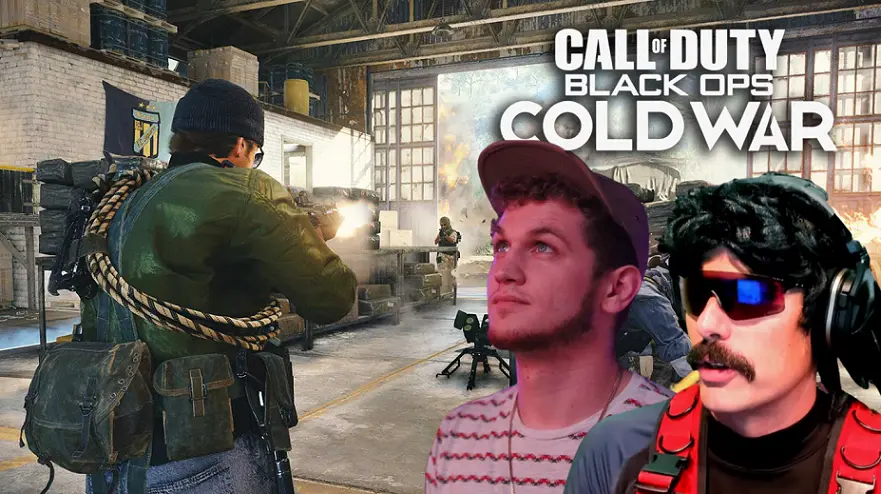 Black Ops Cold War gameplay with Hitch and Dr Disrespect