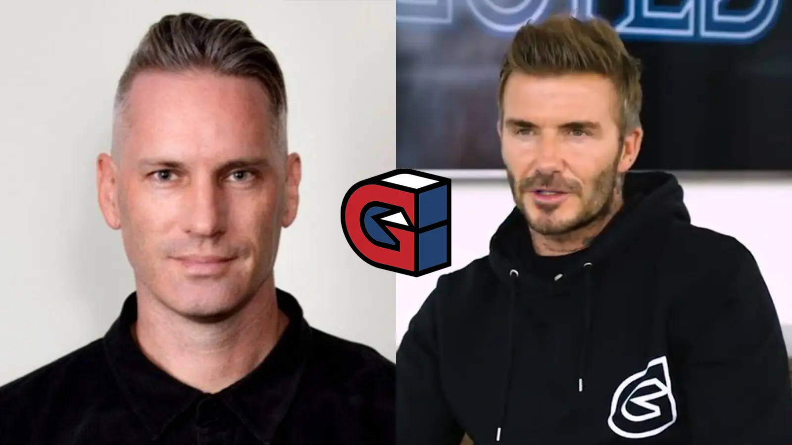 Carleton Curtis and David Beckham of Guild Esports