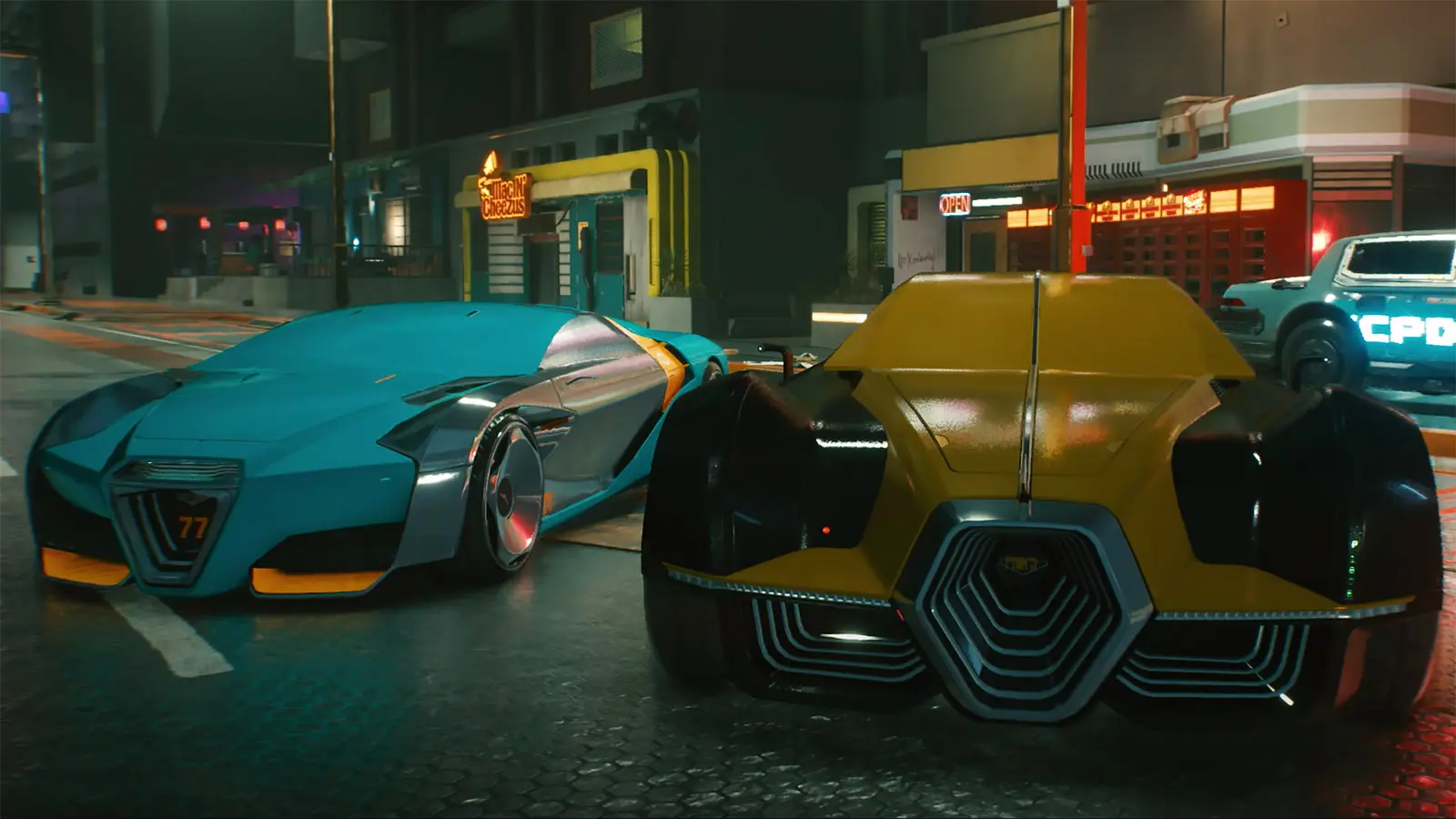 Cyberpunk 2077 Hypercar Class