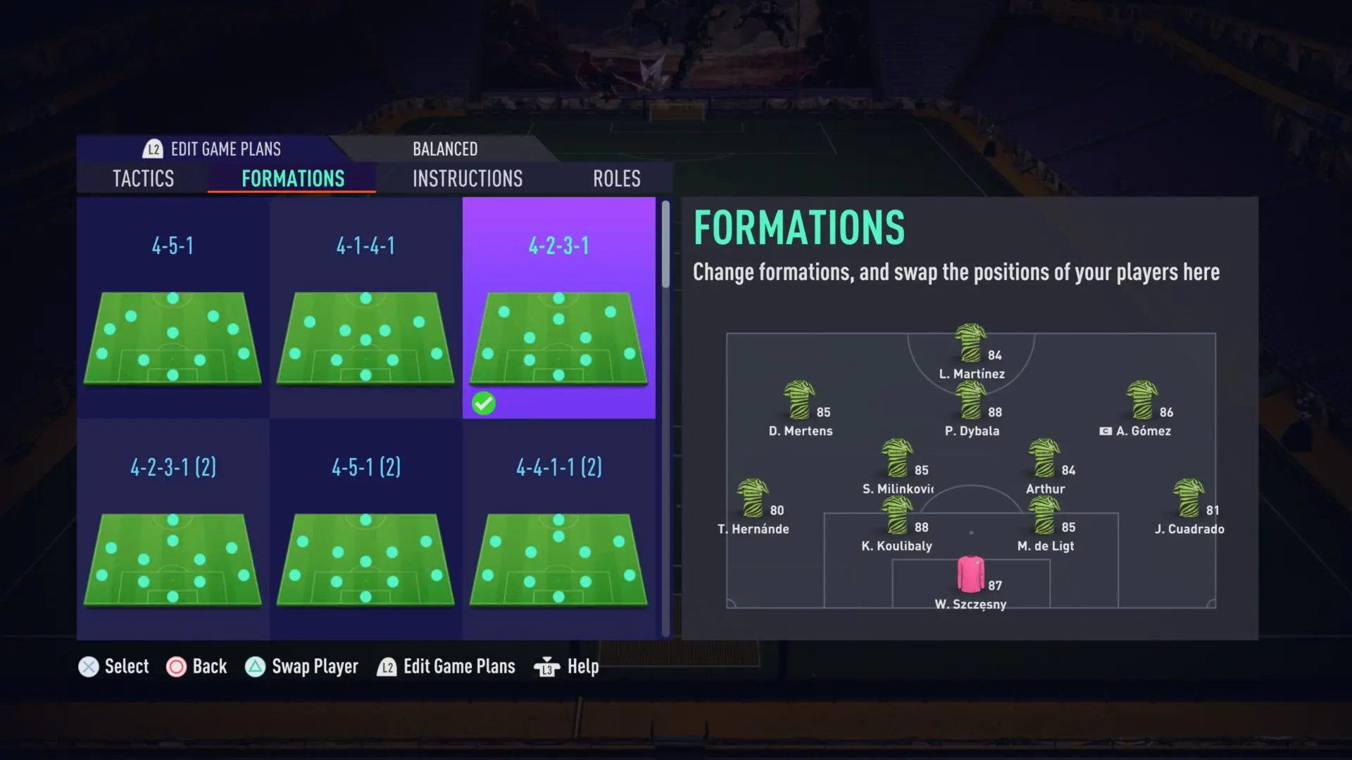 FIFA 21 Custom Formations Meta