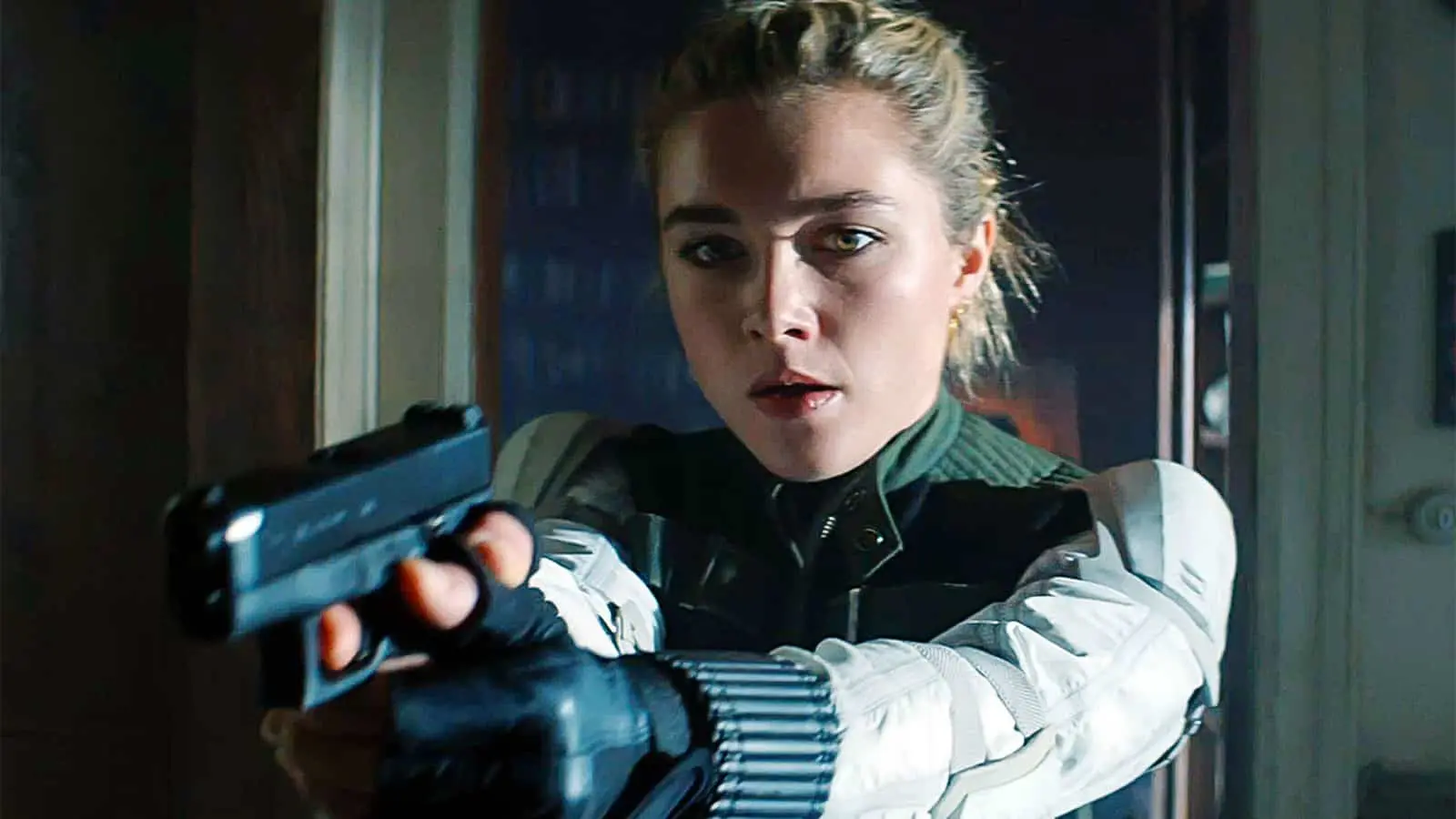 Florence Pugh as Yelena Belova in Black Widow