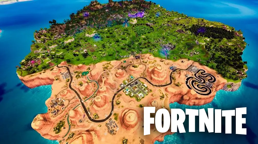 Fortnite Chapter 1 map