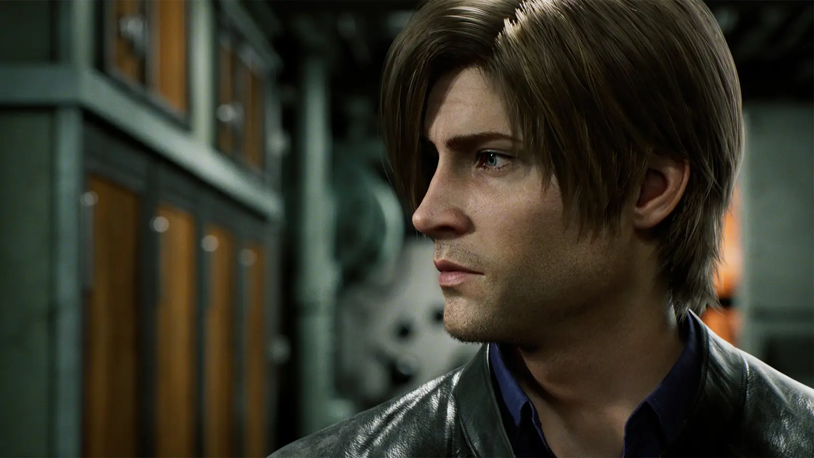 Leon Kennedy in Resident Evil Infinite Darkness on Netflix