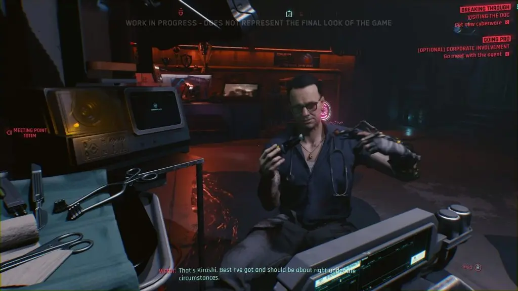 Cyberpunk 2077 Ripperdoc