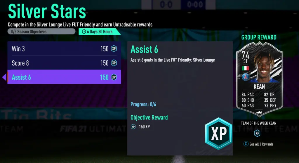 FIFA 21 Kean Silver Stars