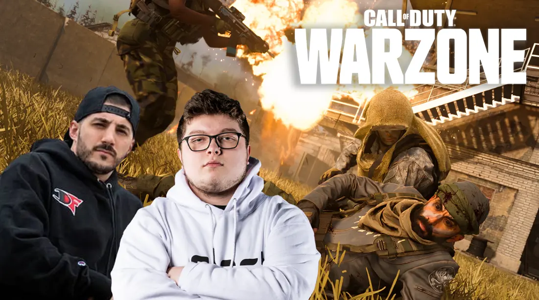 Warzone gameplay with NICKMERCS and Aydan+