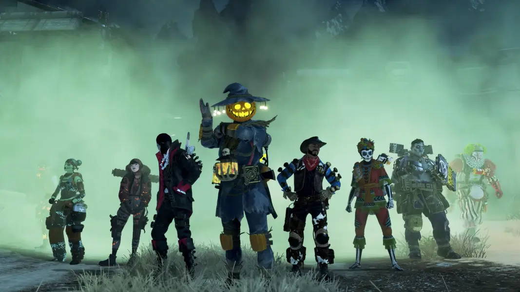 Halloween skins in Apex Legends