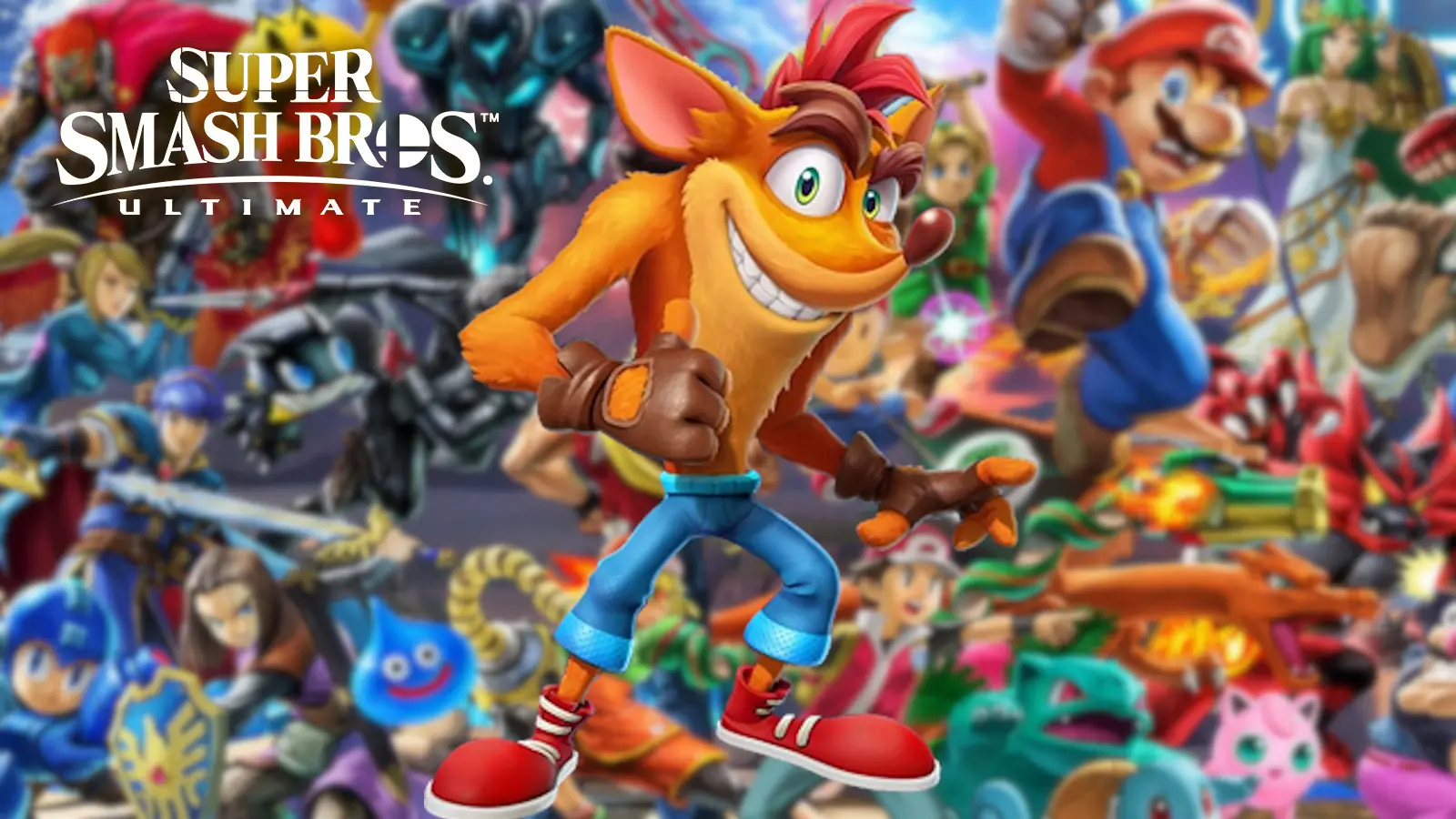 Crash Bandicoot in Smash