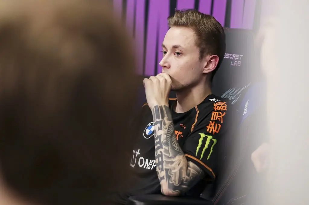 Rekkles becomes a free agent on Nov. 16, and has yet to re-sign with Fnatic.