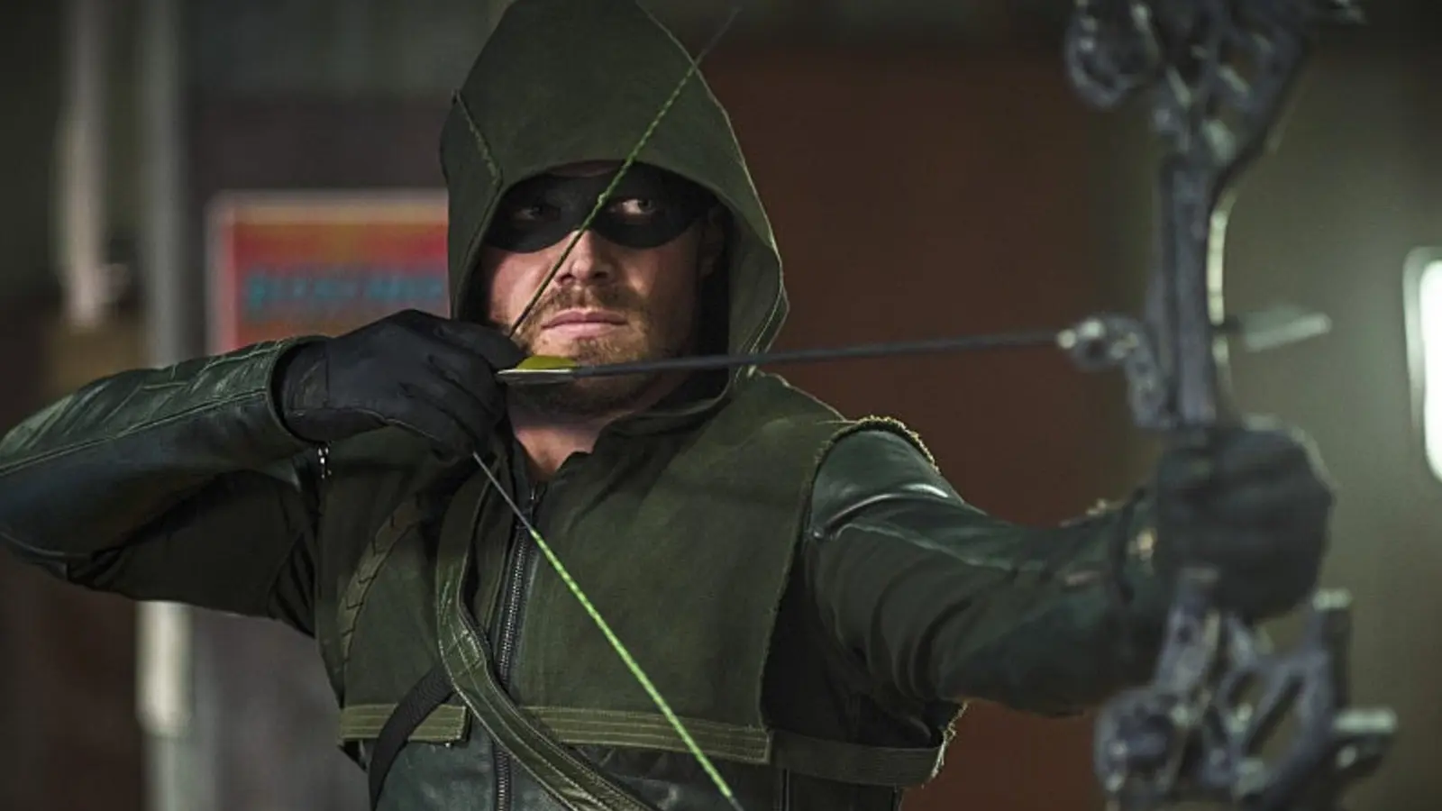 Stephen Amell in season 1 of Arrow