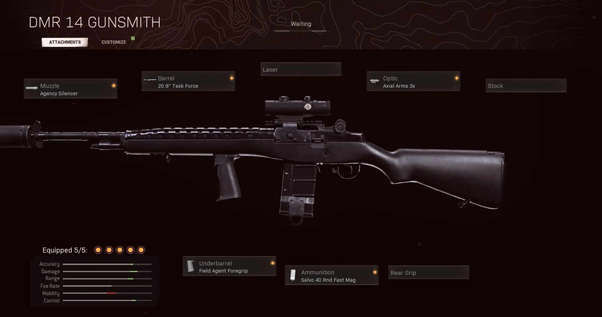 The DMR 14 Loadout in Warzone