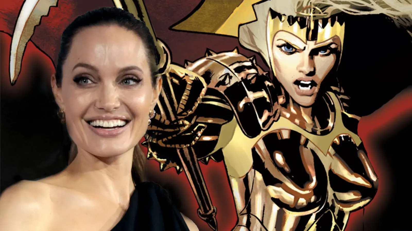 Angelina Jolie as Thena in Eternals