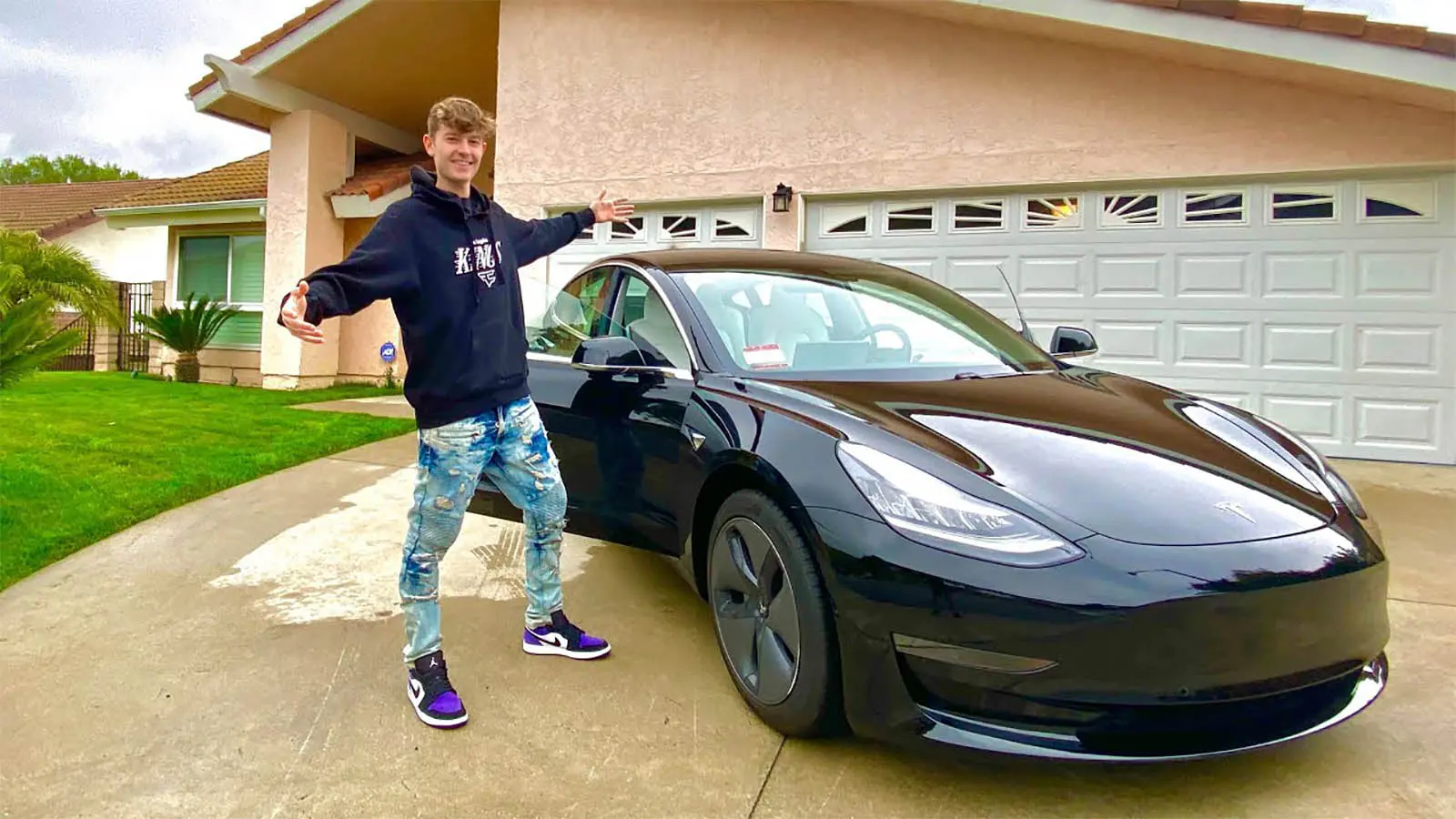 FaZe Blaze Tesla Model 3