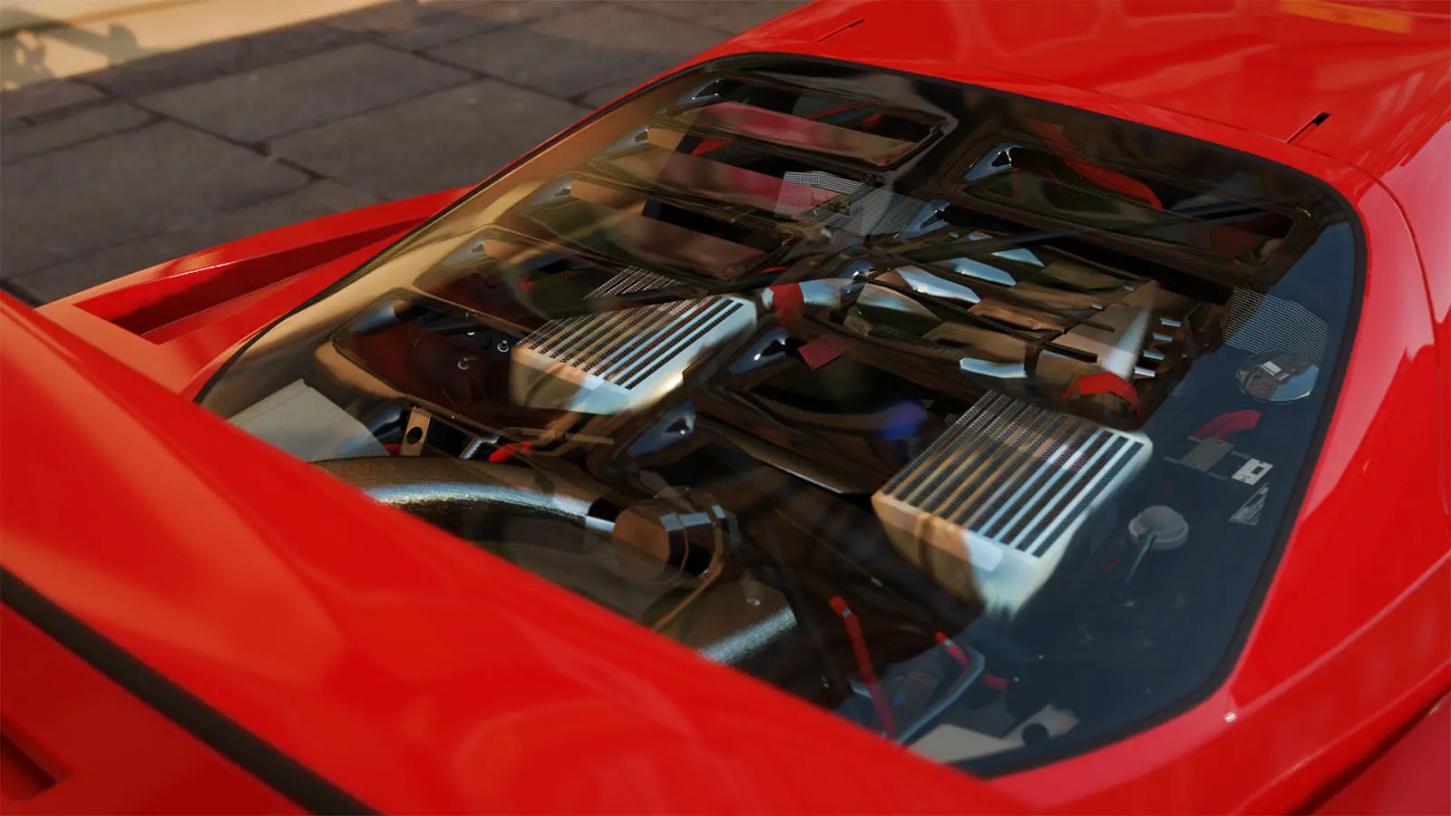 Ferrari F40 Decklid Forza