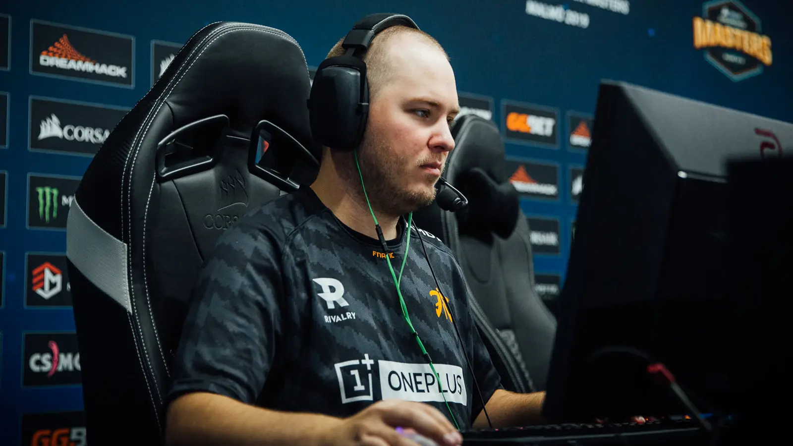 Flusha playing for Fnatic CS:GO