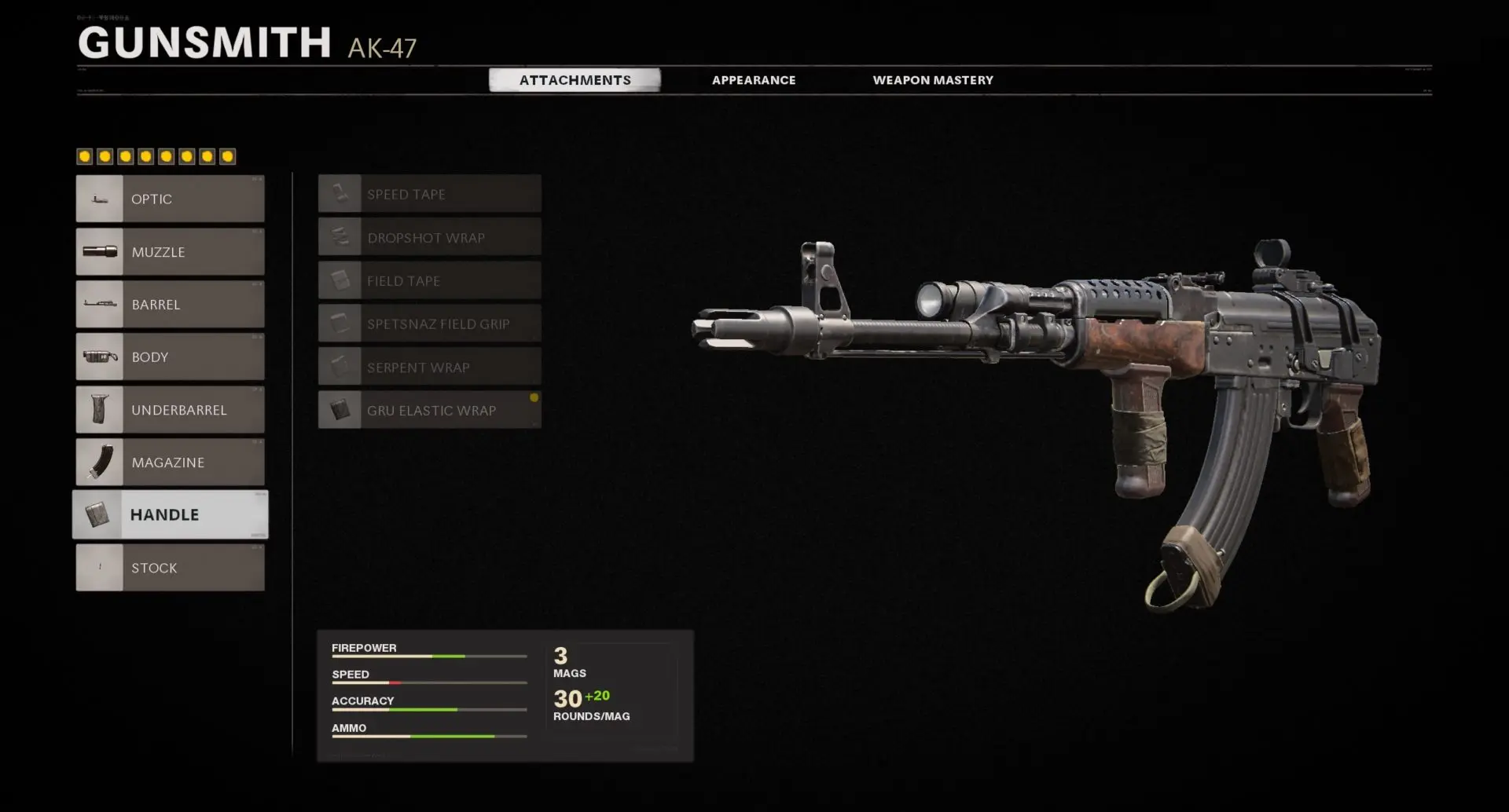 AK-47 Black Ops Cold War