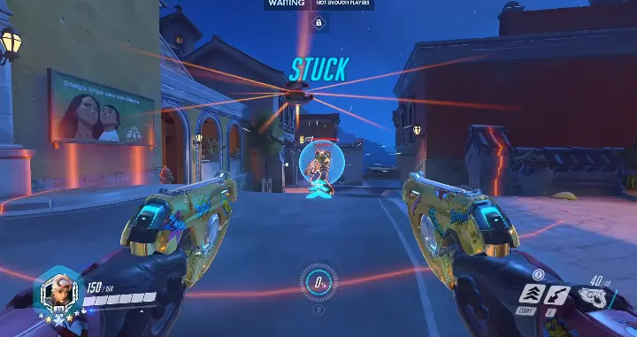 Tracer sticks Baptiste with Pulse Bomb