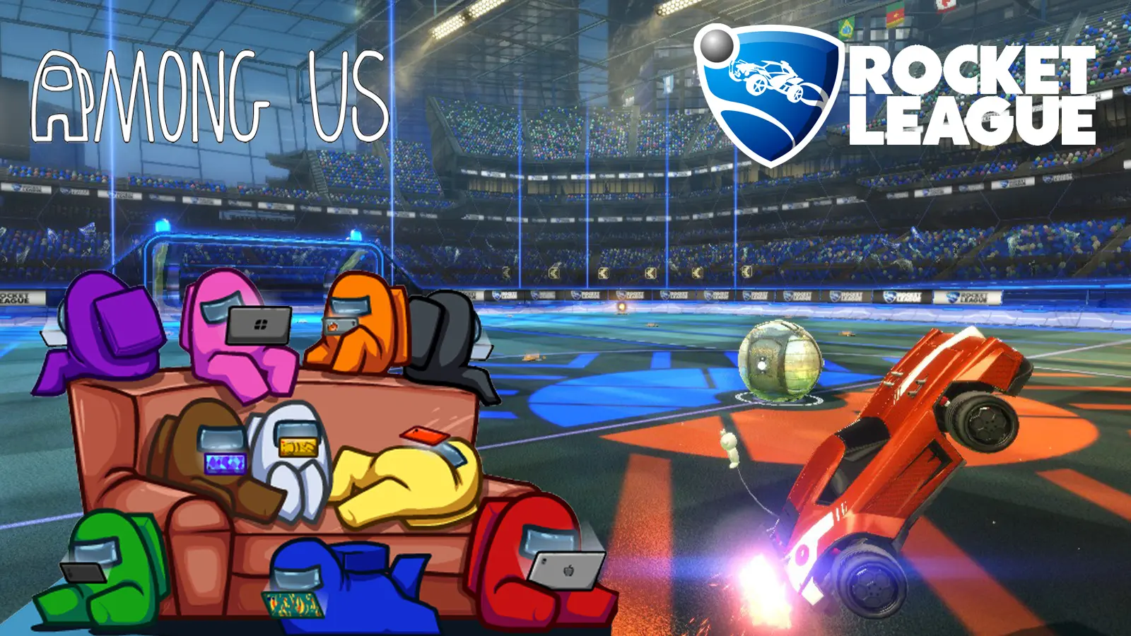 Among Us Rocket League Mod