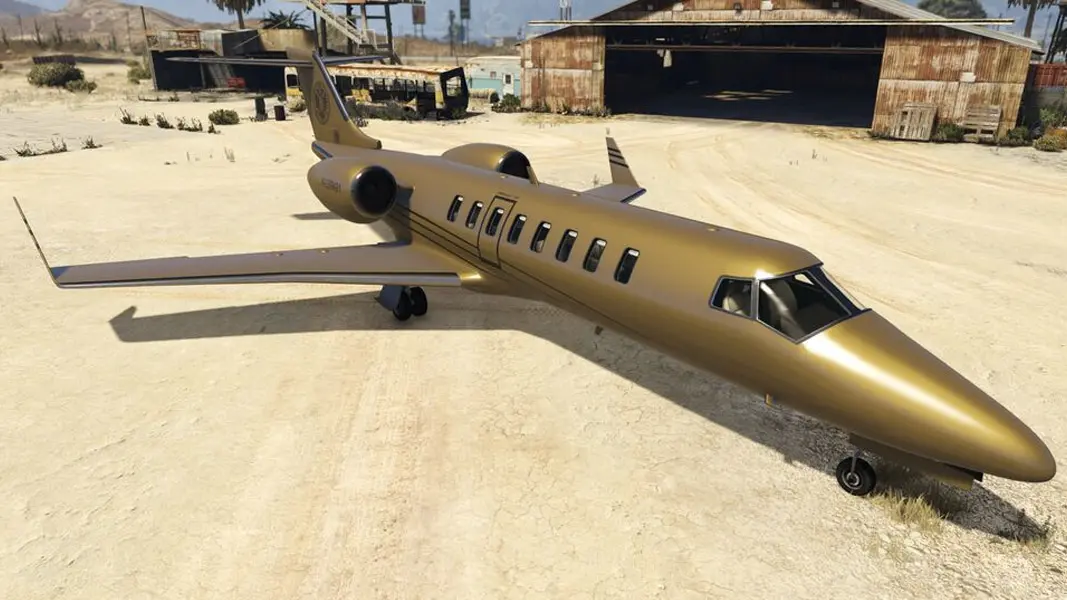 Luxor Deluxe jet from GTA Online