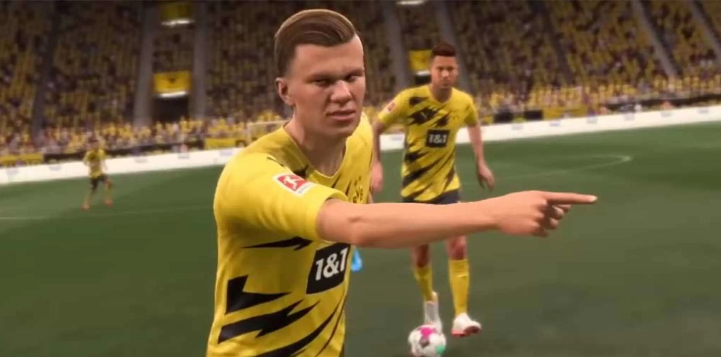 erling haaland point borussia dortmund fifa 21