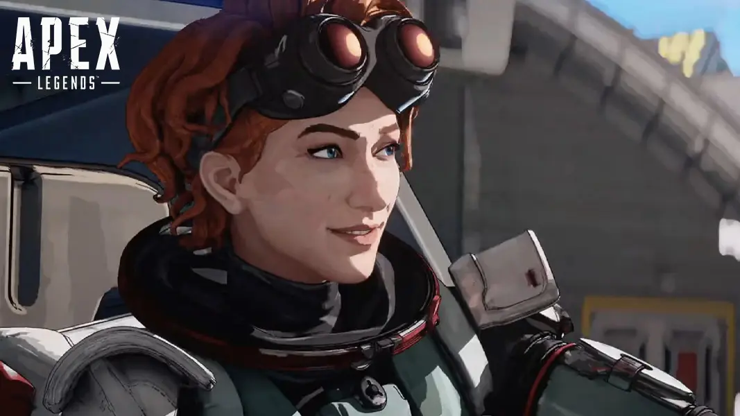 Horizon smiling in Apex Legends