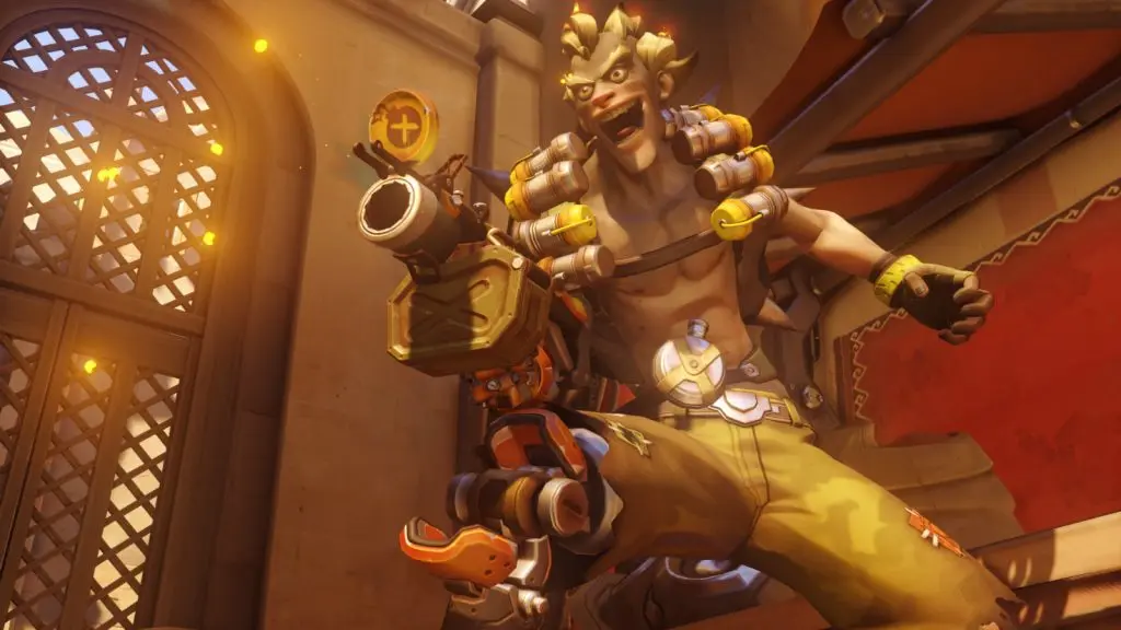 Junkrat on Temple of Anubis