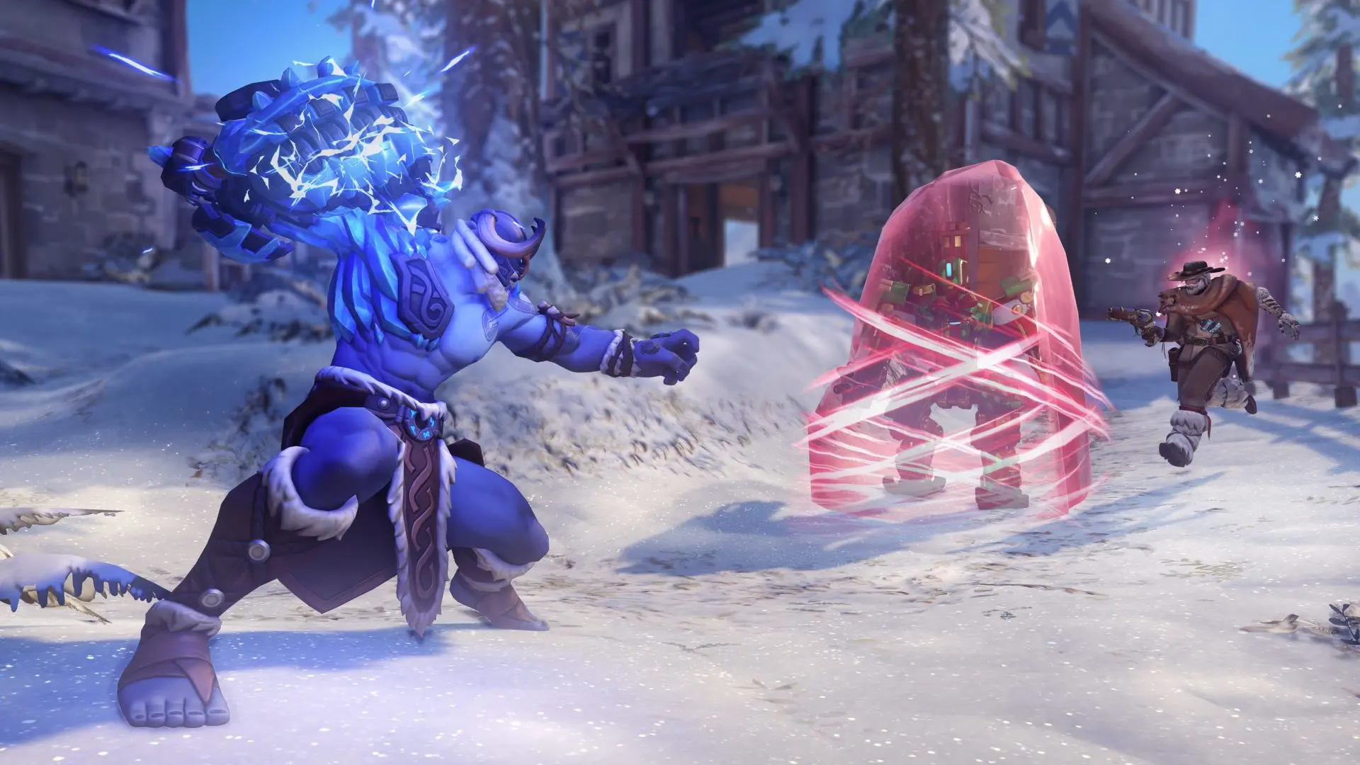 Overwatch Freezethaw Elimination Winter Wonderland Mode