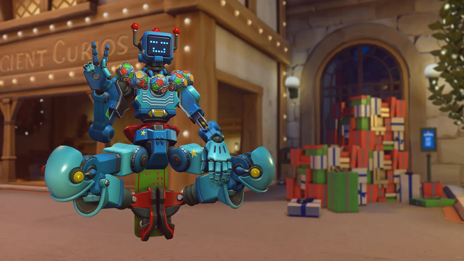 Toybot Zenyatta Overwatch Winter Wonderland Skin