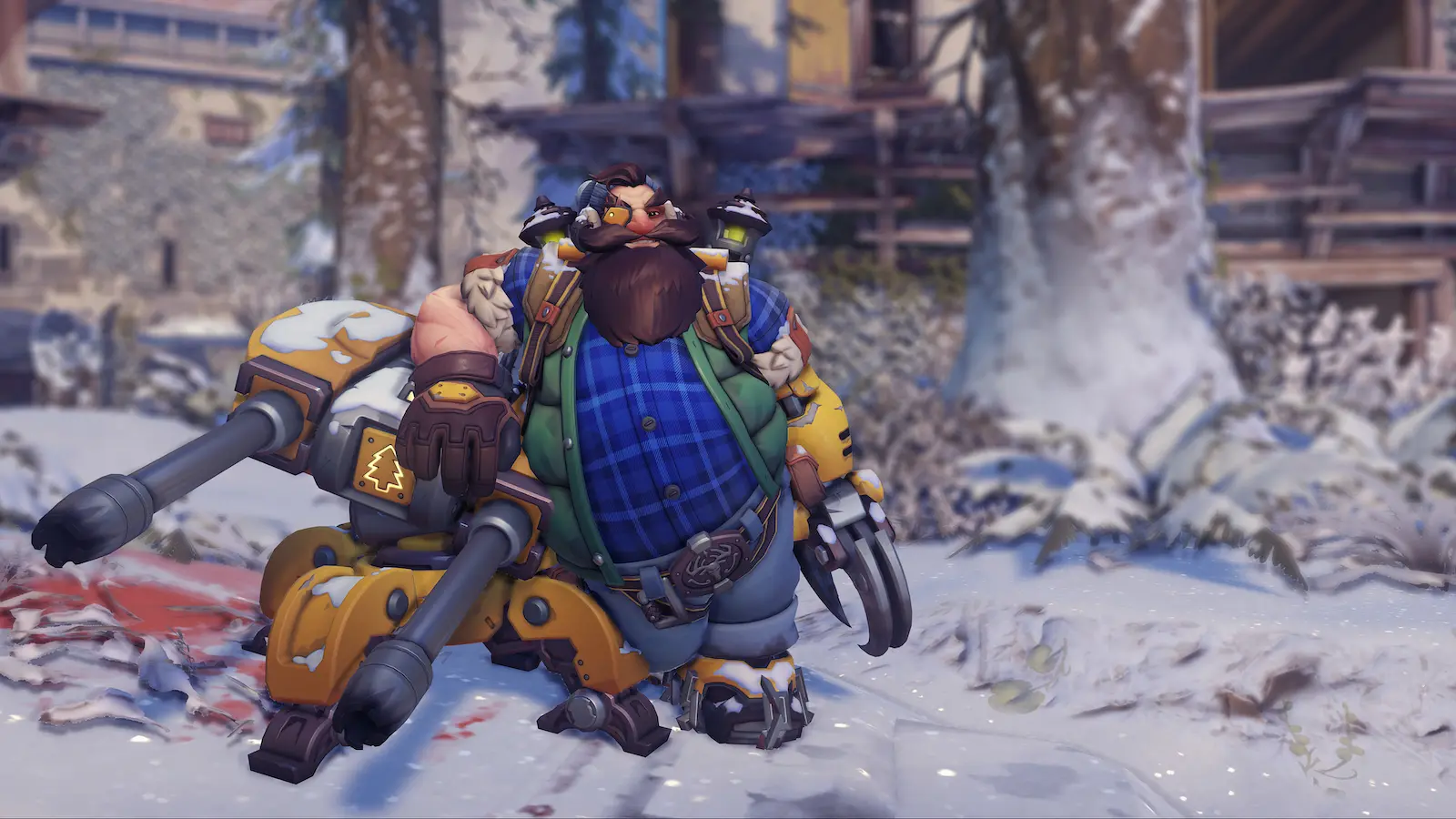 Lumberjack Torbjorn Overwatch Winter Wonderland Skin