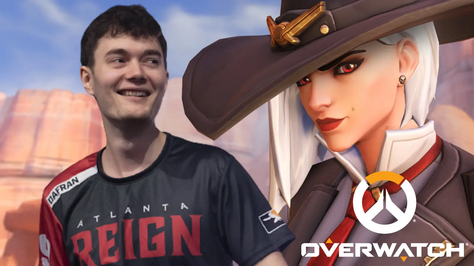 Dafran plays Ashe in Overwatch