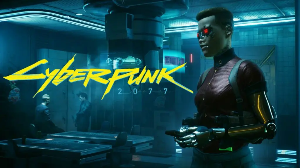 Cyberpunk 2077 with logo