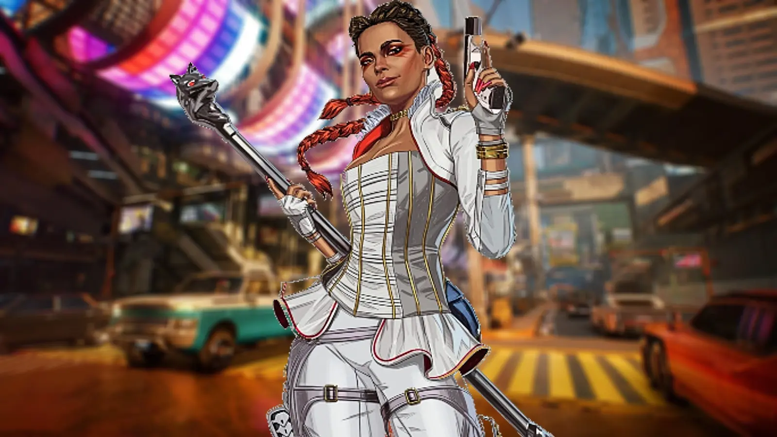 Loba Apex Legends voice actor in Cyberpunk 2077