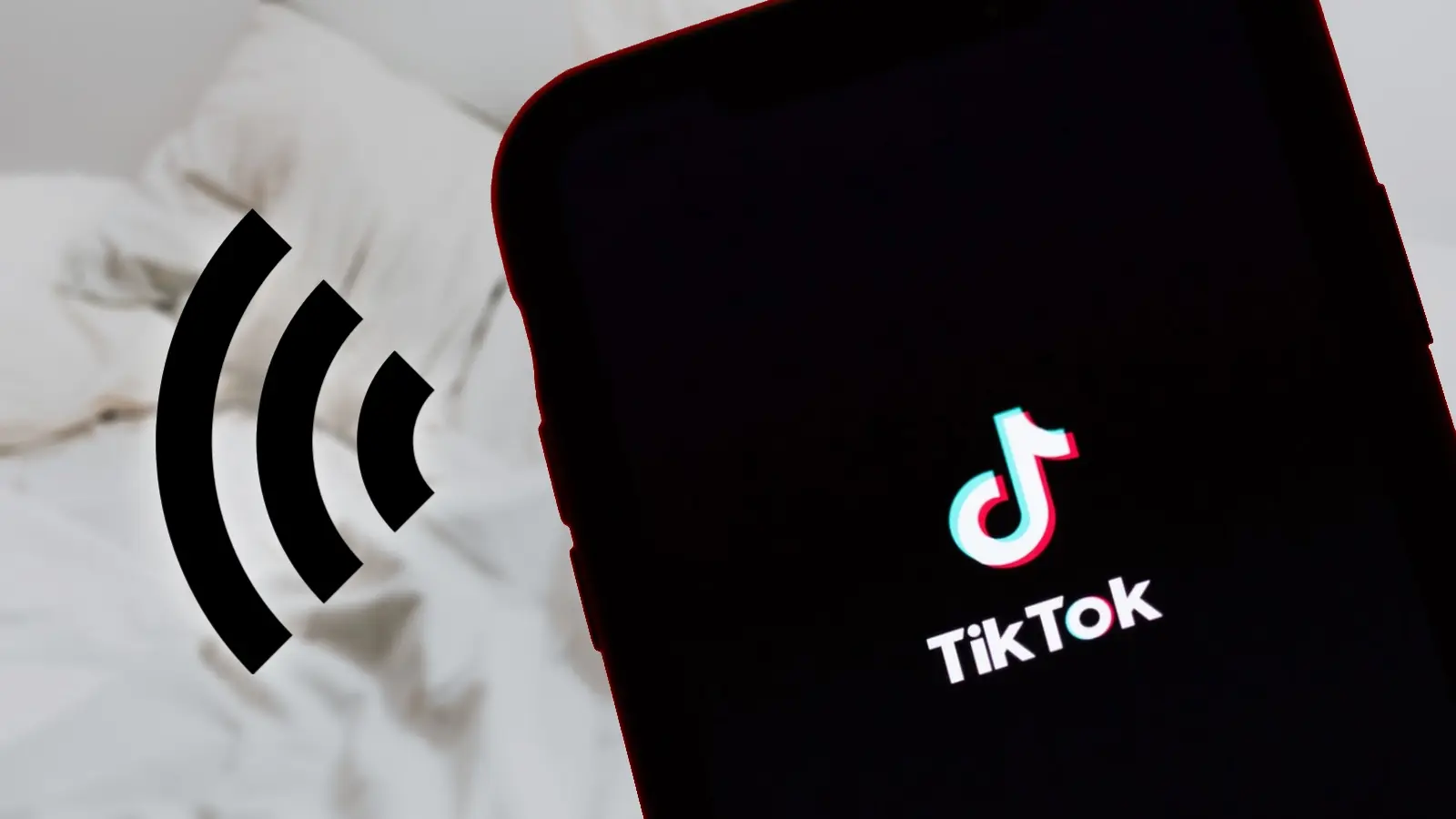 TikTok sound alarm on iPhone