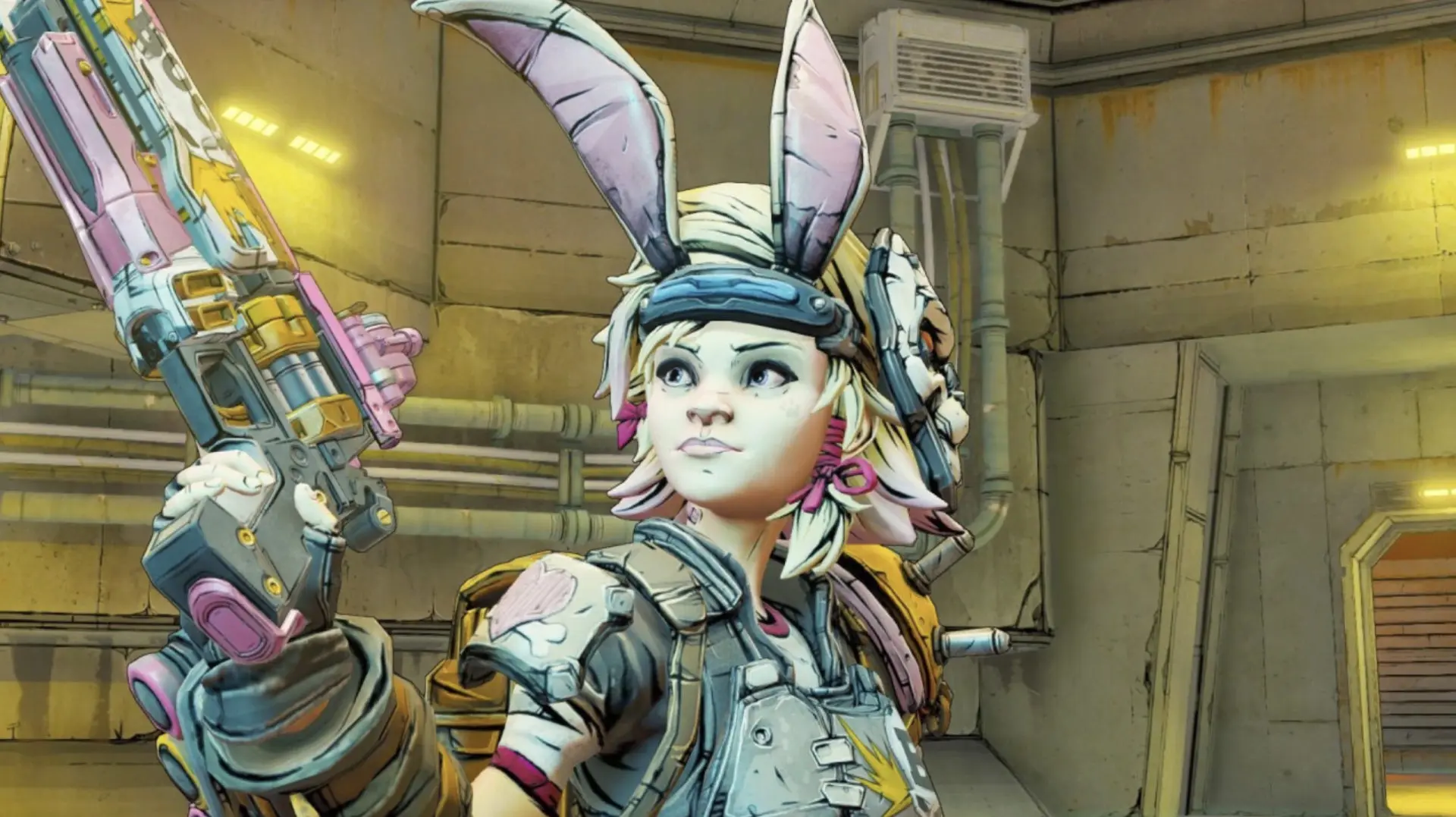 Screenshot of Tiny Tina in Borderlands 3.