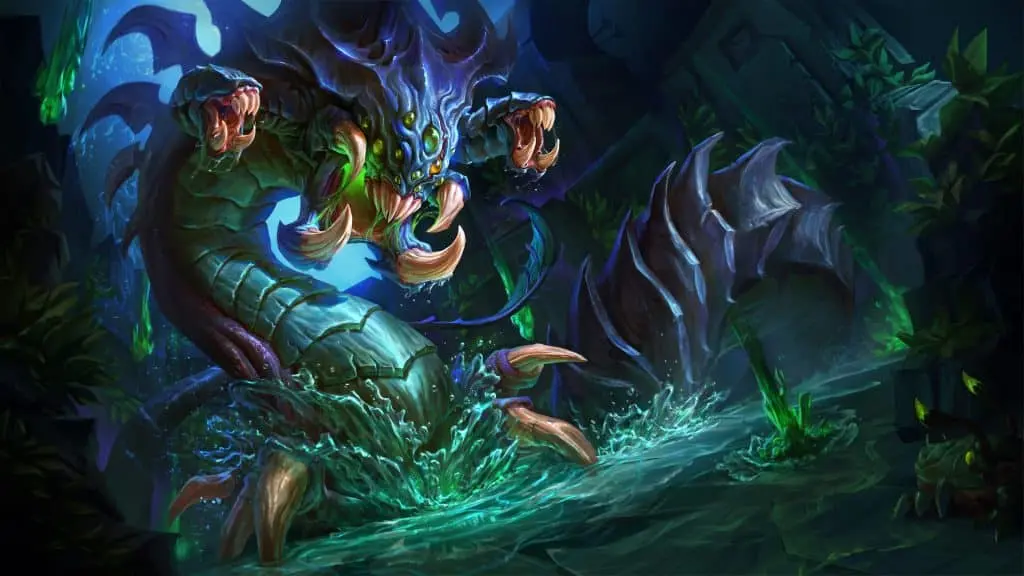 Iconic League of Legends monster Baron Nashor would make a perfect endgame Raid boss.