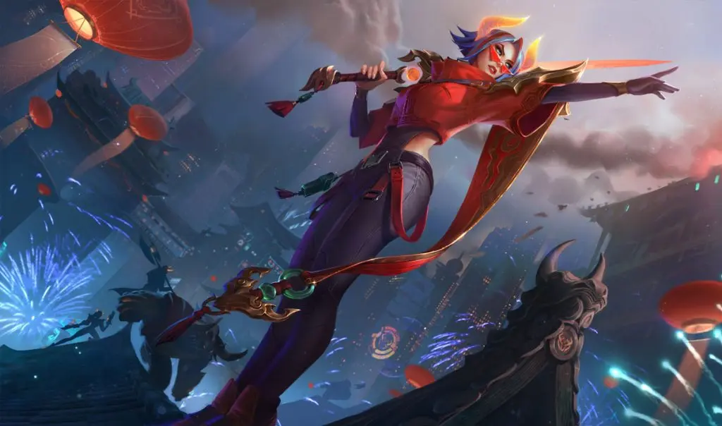 Lunar Beast Fiora in League of Legends