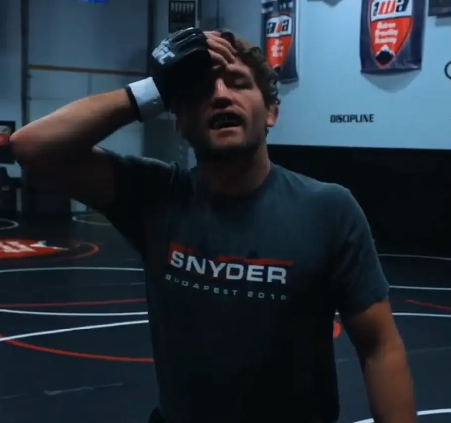 Ben Askren training