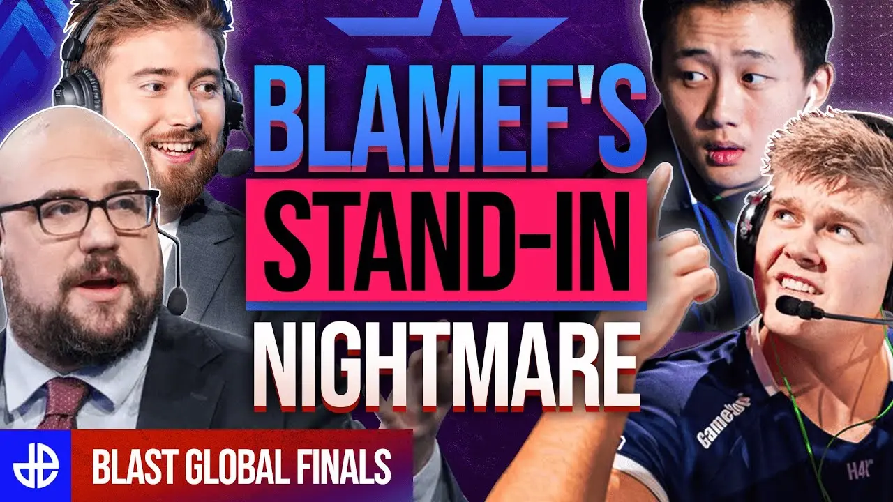 BlameF CSGO Stand In featured image