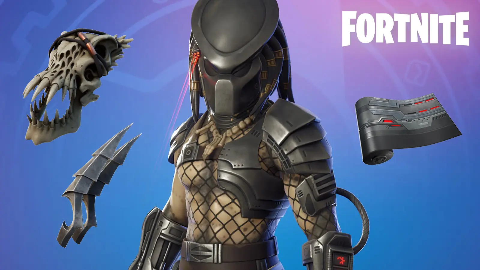 Fortnite Predator Skin and Cosmetics