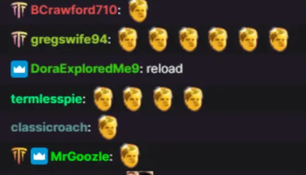 Twitch chat Golden Kappa