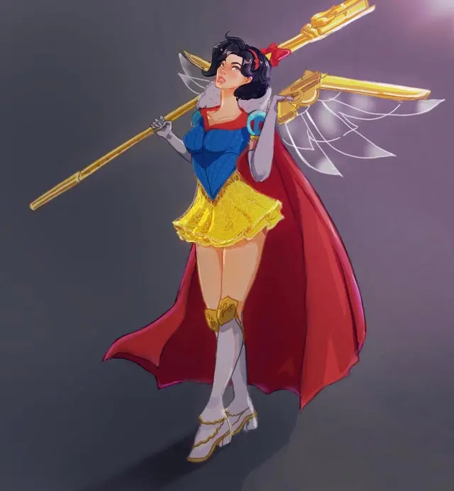 Mercy Snow White skin concept