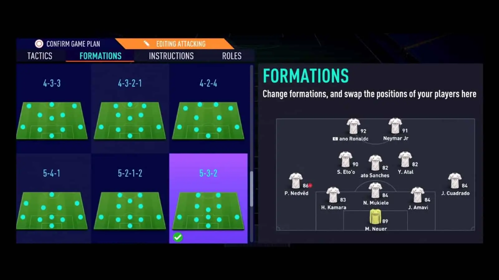 formation fifa