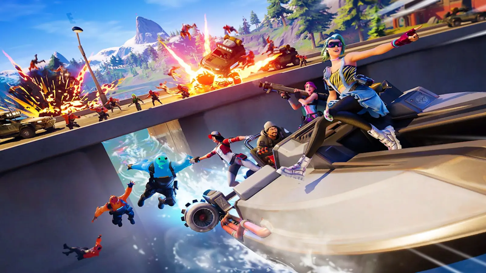 Fortnite Dive Loading Screen