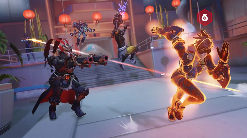 Overwatch Lunar New Year gameplay